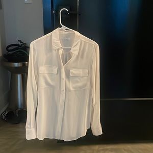 Ivory Equipment silk shirt